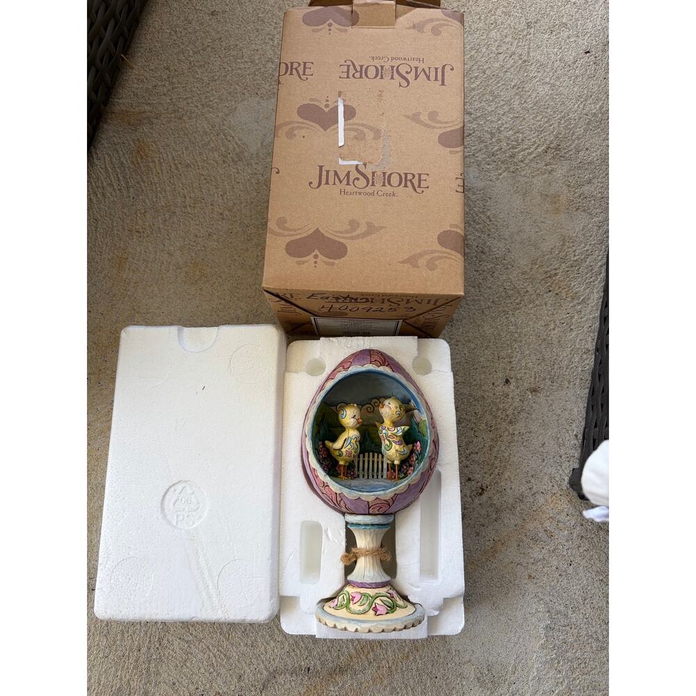 Jim Shore Hatched Just In Time For Spring Easter  4009253 2007- w/box